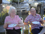 Joe & Carole at birthday BBQ in 2015.