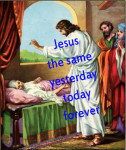 Jesus healing Peter's mother-in-law