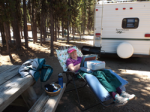camping Diamond Lake