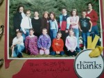 Esther Collingwood's Sunday School class.