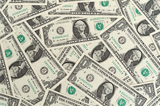many $1 bills