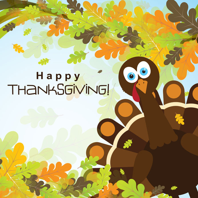 Happy Thanksgiving turkey