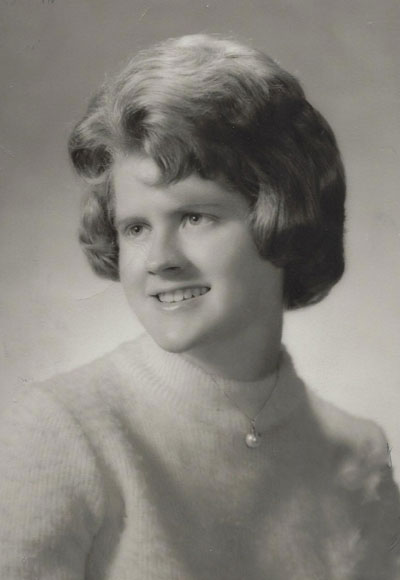 Carole Griffitts' graduation photo, 1965